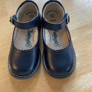 Footmates Allie navy dress shoe toddler 7.5